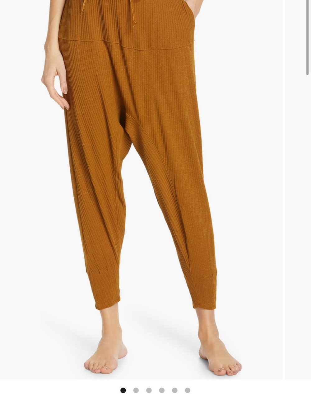 Free people movement Can’t Handle This set - harem pant and high neck cami